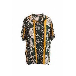 Denim & Flower Ricky Singh Mens XL Tropical Hawaiian Shirt Floral